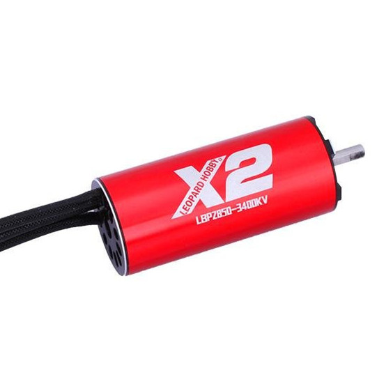 豹子 2850 X2 超高效2~3无感无刷电机遥控大脚越野卡车RC用