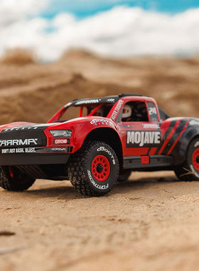 ARRMA 1/16莫哈维有刷mini Mojave遥控RC短卡电动RC越野车模型RTR