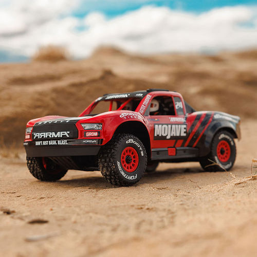ARRMA 1/16莫哈维有刷mini Mojave遥控RC短卡电动RC越野车模型RTR