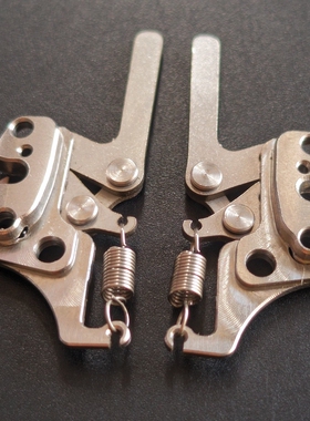 TWOLF M715金属仿真遥控攀爬模型车配件 车门开合门锁