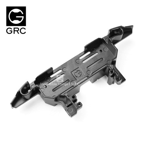 GRC 荒漠前杠底座 TRX4/6奔驰 G63 舵机前置内置绞盘前杠 #压铸版