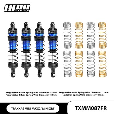 GPM TRAXXAS 迷你小X 迷你XRT 铝前后渐进式避震全套中点距离87mm