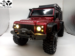 Traxxas Basic TRX4 Defender 路虎卫士原厂壳用灯组车灯