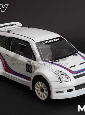 M车 CARTEN 1/10MINI RALLY RTR版成品车壳模型车拉力车壳NBA105