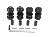 小X 美国HR 铝17MM六角接合器单边加宽10MM Maxx Traxxas