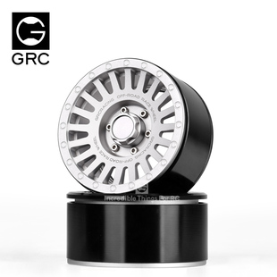 GRC 2.2寸金属轮毂G53 仿真攀爬夹胎轮毂Scx10 RR10 VP VS4 TRX6