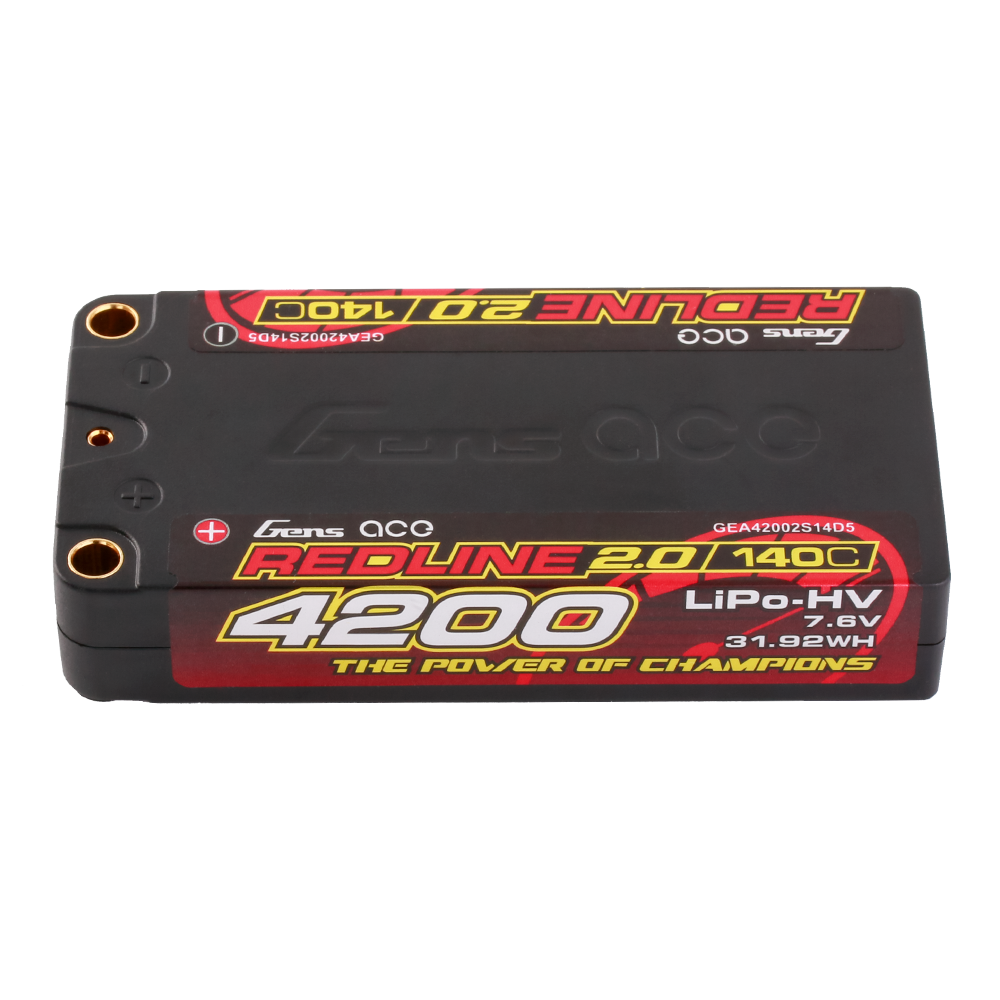 格氏ACE REDLINE 2.0 竞赛系列电池 1-4S 140C 4200-9600mAh