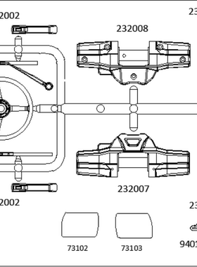 CROSSRC 大狮子 EMOX2车身装饰件 CS-97401151