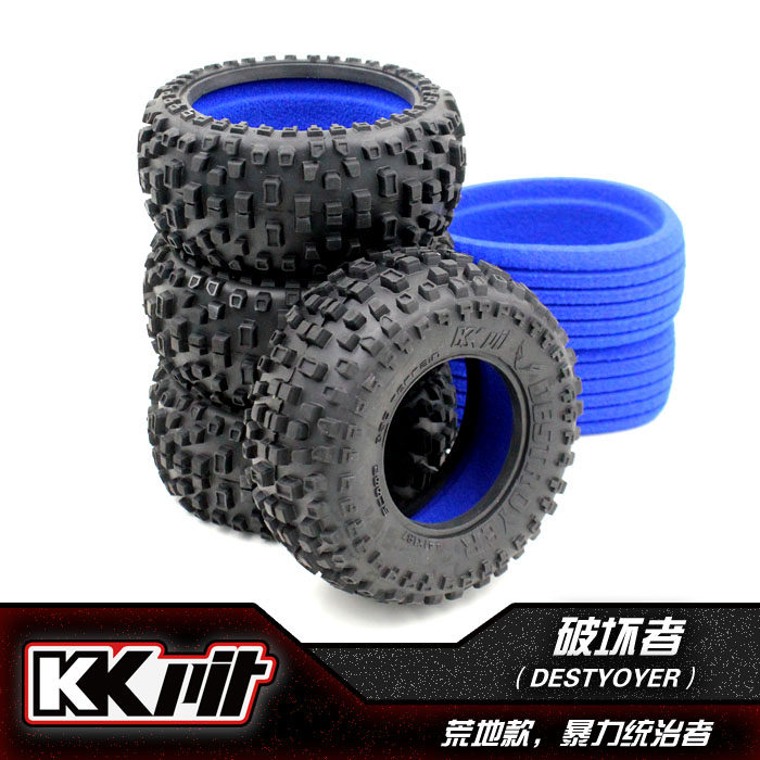 KKPIT1:10短卡轮胎破坏者 霸道含竞赛内胆 k1 途s1 8135/8135 727