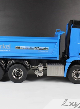星越 田宫 1 14 奔驰6x6泥头车 自卸车RTR版本