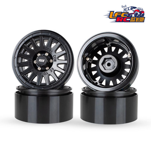 KYX 1/10仿真攀爬车 2.2金属轮毂 12mm六角金属车轮 攀爬车轮毂
