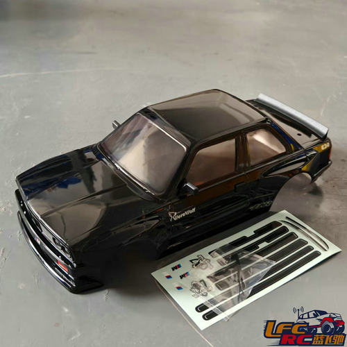 HNR鸿诺H9803狼人遥控模型平跑E30宝马PC车壳H98268-2/H98265-2