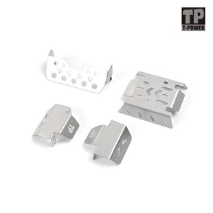 新款 易控 4083 4082 V3 1/8 遥控车配件 底盘护甲 装甲 金属护板