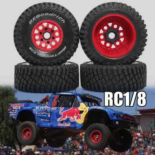1/7ARRMA1/8莫哈维Mojave4s遥控TRAXXAS短卡BAJA巴哈ESC8轮毂轮胎