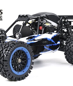 若凡Q版汽油 翘头遥控车 模型Q-BAHA暴力抬头后驱越野短款 Baja5B