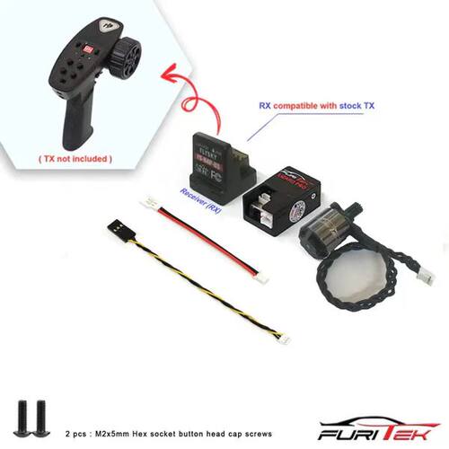 FURITEK STARTER 外转子无刷动力系统，带接收器，适配HB EVO PRO
