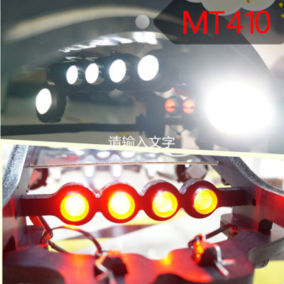 Tekno MT410 青冷防滚架 配套车灯 爆亮LED 含顶灯侧灯 尾灯套装
