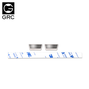 GRC TRX4/6 奔驰车壳后杠踏板 G500 G63 不锈钢金属装饰片 G160N