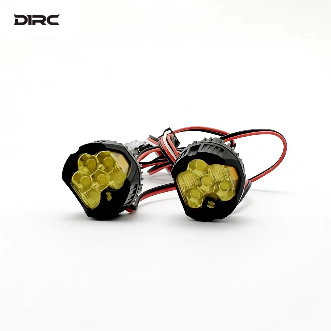 D1RC 6V 攀爬车射灯 1/10 1/8 攀爬车通用，仿真改装大灯