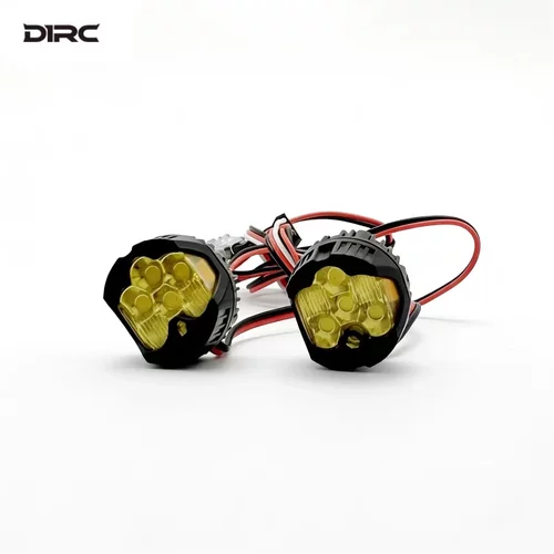 D1RC 6V 攀爬车射灯 1/10 1/8 攀爬车通用，仿真改装大灯
