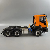 金属底盘改装 卡车6X4牵引车 田宫拖头 车 仿真模型 魔豆模型1