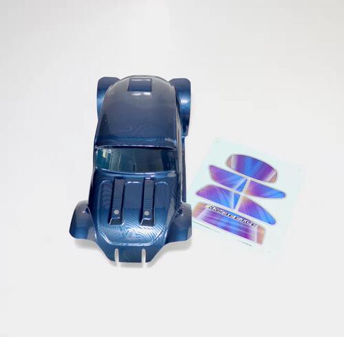 KKPIT遥控车RC2021年1.5MM厚度越野沙漠卡金龟K2 透明，彩绘车壳