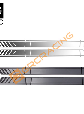 GRC TRX4/6 奔驰车门AMG金属装饰片 车壳不锈钢改装件 G160US/UG
