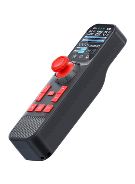 HOTRC新款升级DS800遥控器八通车模船模单手拉网彩屏带定速