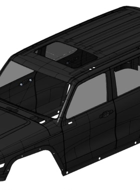 雷神KM TRACION坦克300竞技/普通V2车壳（黑色）TH01289/TH01263