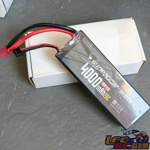 三圈3S 4000毫安LIPO锂电池25C模型车动力电池11.1V  T头