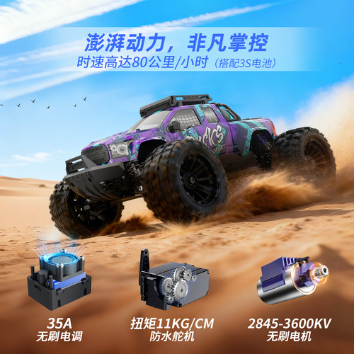 九思RCPT14R福特3S无刷大脚车