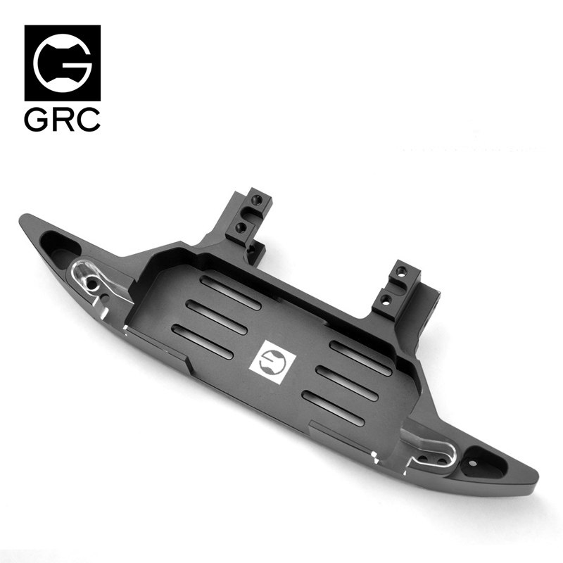 GRC荒漠前杠底座 TRX4/6奔驰G500 G63保险杠 前置舵机绞盘座 #CNC