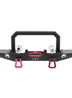 美国HR Traxxas TRX-4 Axial SCX10II 铝合金仿真前保险杠