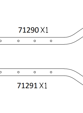 CROSSRC EMOX 大犀牛 大梁 71290 71291 CS-97401060