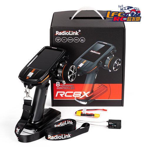 乐迪RC8X8通道触摸屏遥控器