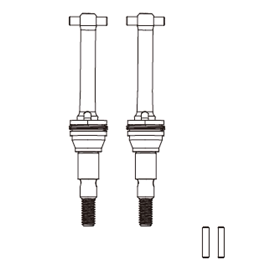 美嘉欣 配件系列 10303 10304 14410 轮胎转动组件