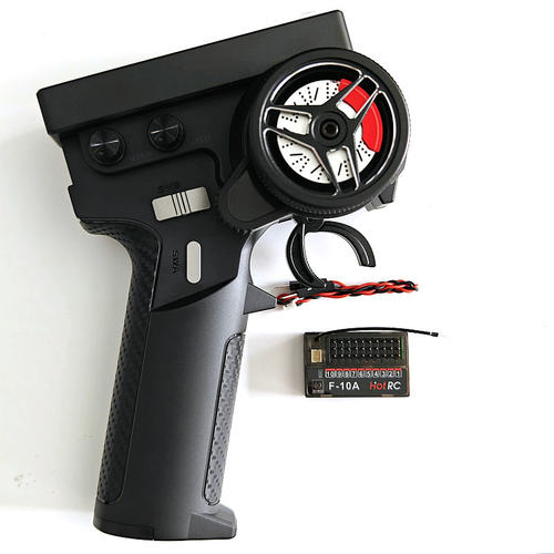 HOT RC CT-10B枪控10通道遥控器RC车船模型遥控TFT彩屏多功能枪控
