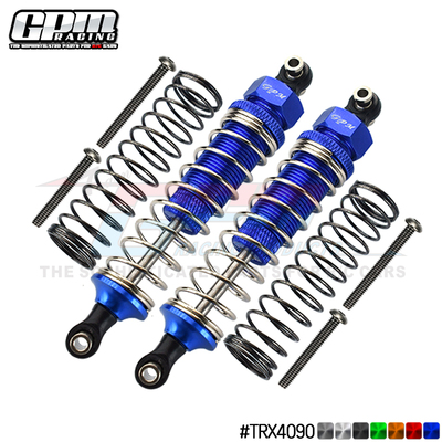 TRAXXAS TRX-4 82056-4 铝合金外置弹簧加粗款前后通用避震-对