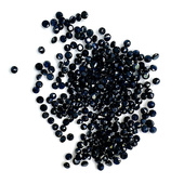 天然蓝宝石裸石 批发现货 厂家直销 黑蓝宝配石真宝石1.7mm 3.5mm