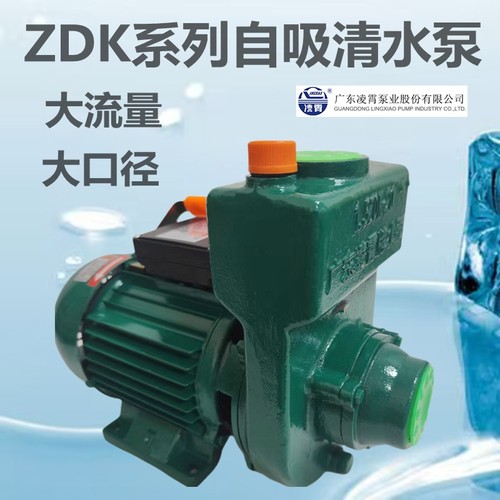 凌霄清水泵ZDK自吸粗大流量ZDK20