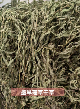 墨旱莲干草旱莲草野葵花烂脚草乌发草农家自晒草药农村中药材