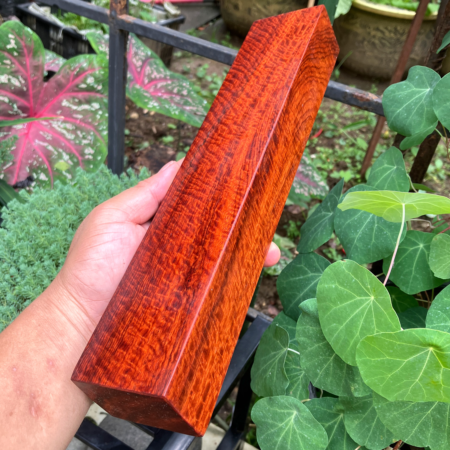 缅甸花梨木国标红木料镇尺