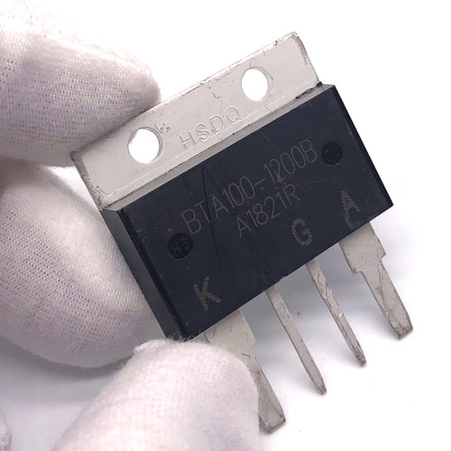 BTA100-1200B/800B直插10KW可控硅大功率双向晶闸管足芯片100A