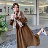 现货2025秋季新款连衣裙马甲小香风两件套131-7058P145K218，商品下架区，浙宝131