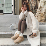 现货皮毛一体长款外套131-7397P215K318，女装皮草，浙宝131