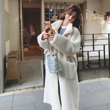 现货皮毛一体长款外套131-7397P215K318，女装皮草，浙宝131