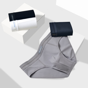 短裤 Alansteen纯棉男士 夏季 中腰裆舒适透气运动青年男内裤 三角裤