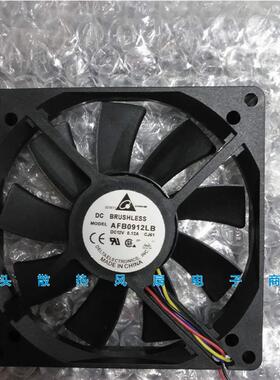 议价90159CM双滚珠12V0.12APWM温控静音风扇AFB0912LB