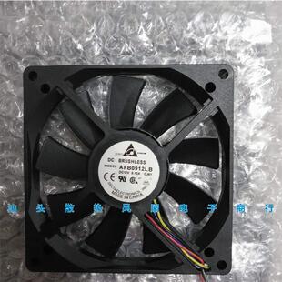 议价90159CM双滚珠12V0.12APWM温控静音风扇AFB0912LB