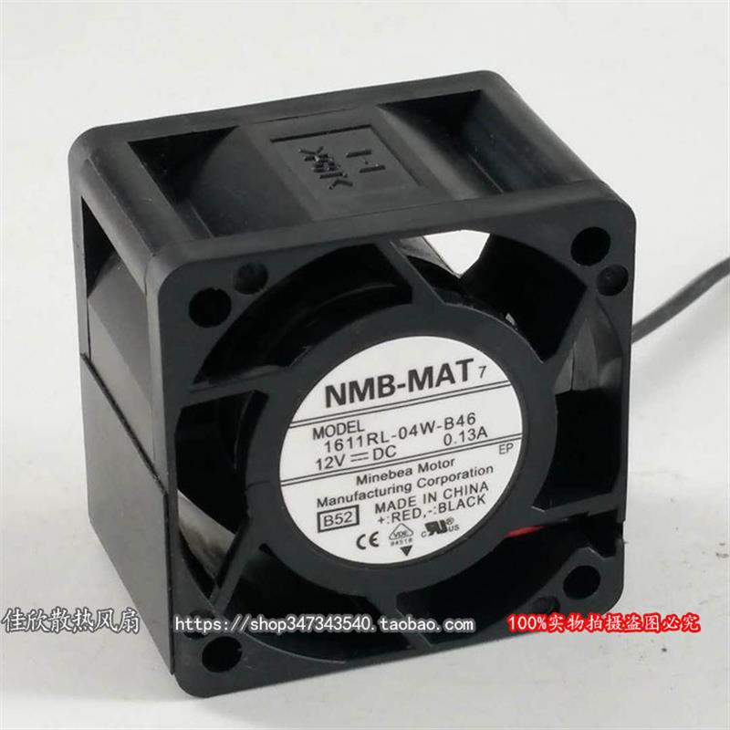 议价全新原装NMB1611RL-04W-B4612V0.13A4CM4028服务器风扇
